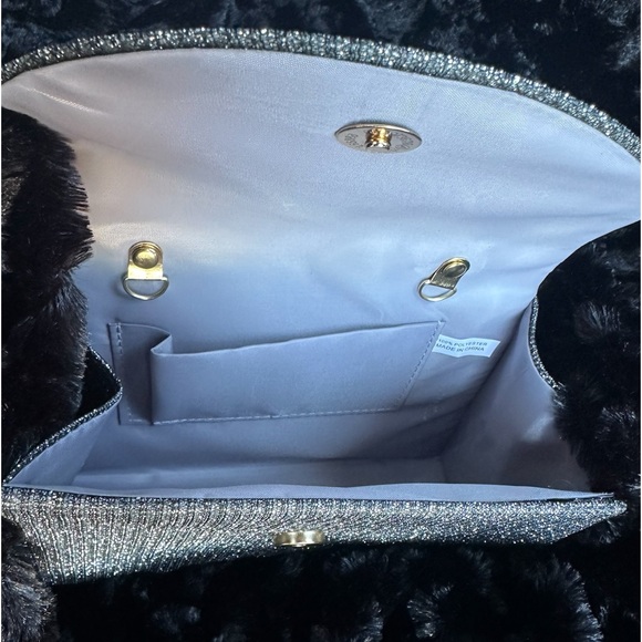 GLITTER RECTANGLE CROSSBODY/CLUTCH PURSE - Picture 2 of 2
